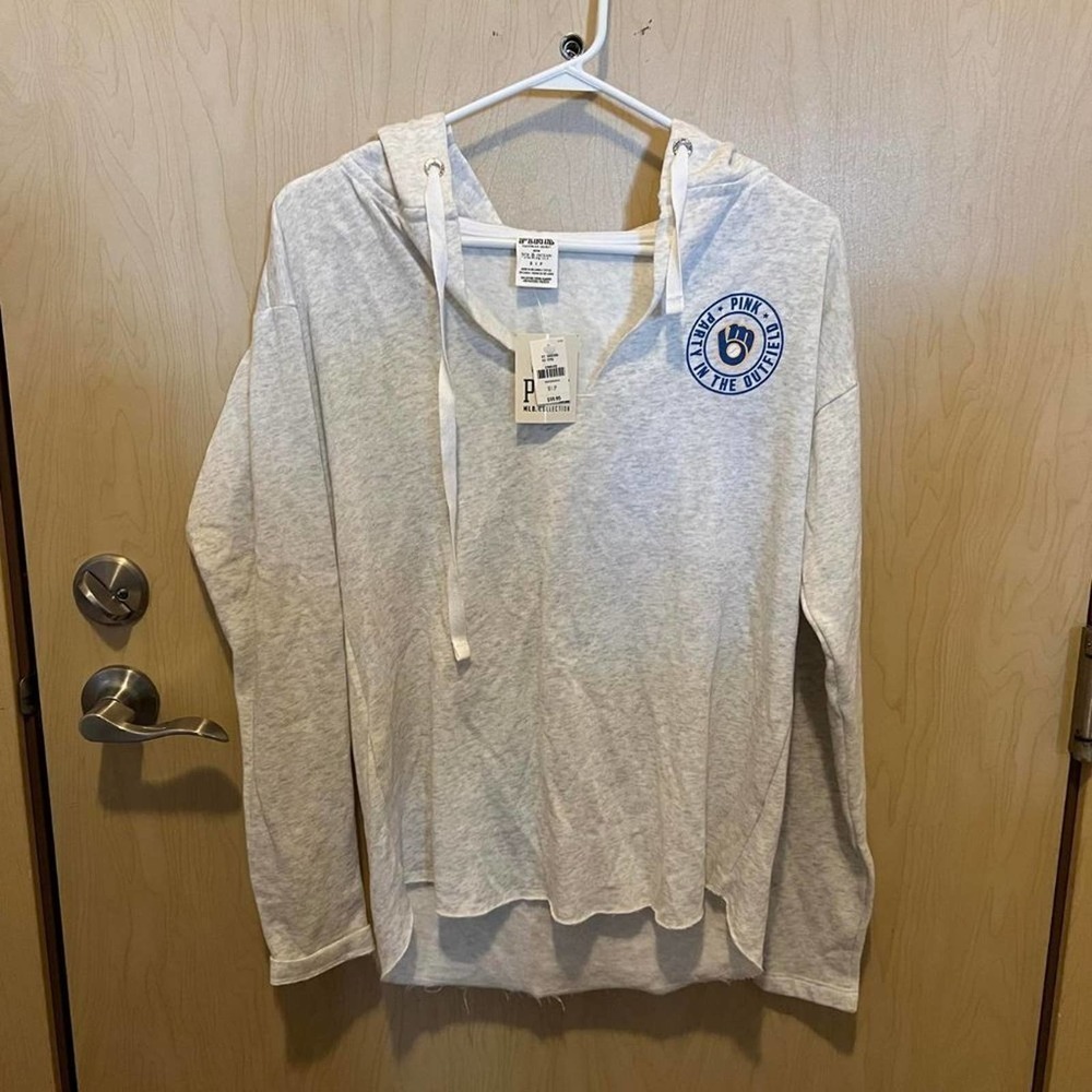 NWT vs pink brewers sweatshirt